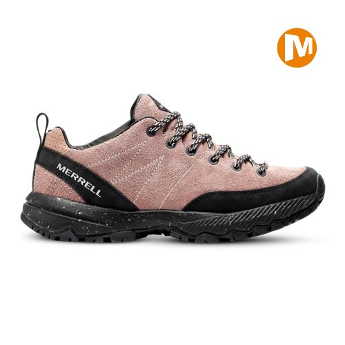 Merrell MQM Ace Leather Wanderschuhe Herren Rosa [DE-IZSLN]